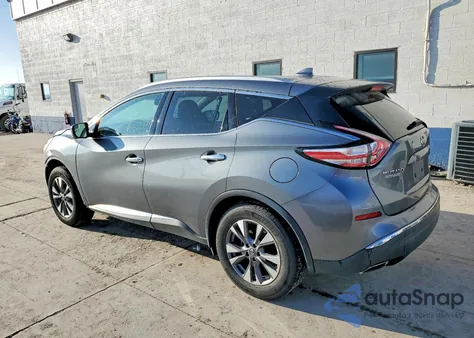 2017 Nissan Murano S из США, поврежденный, VIN 5N1AZ2MH7HN191786